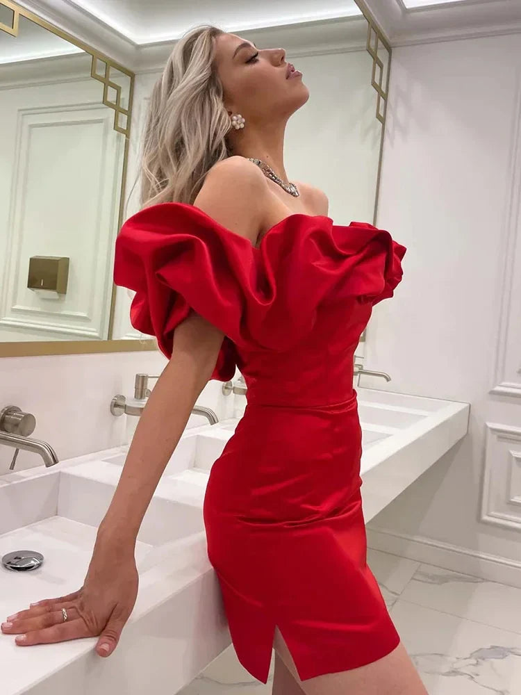 with lining red