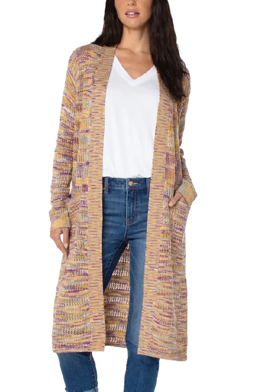Open Front Cardigan Sweater Modern Contemporary chic