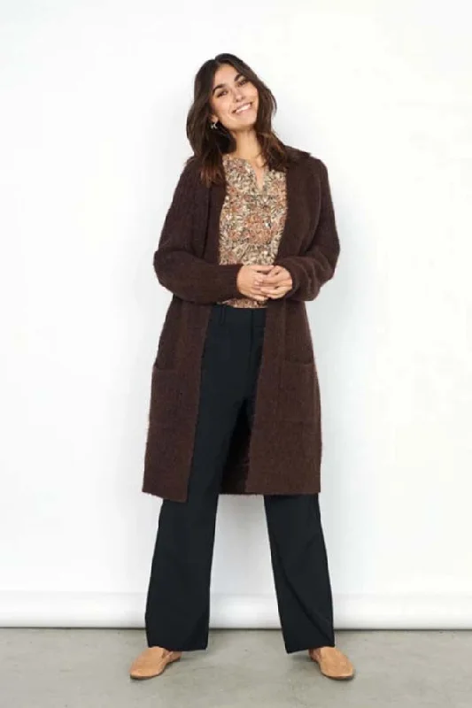 Soyaconcept Lamar 11 Cardigan Herringbone Houndstooth Plaid