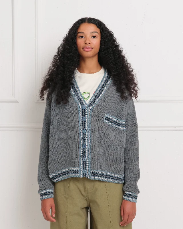 Bulb Knit Cardigan - Purple Hooded Cardigan Collared Cardigan Shawl Collar