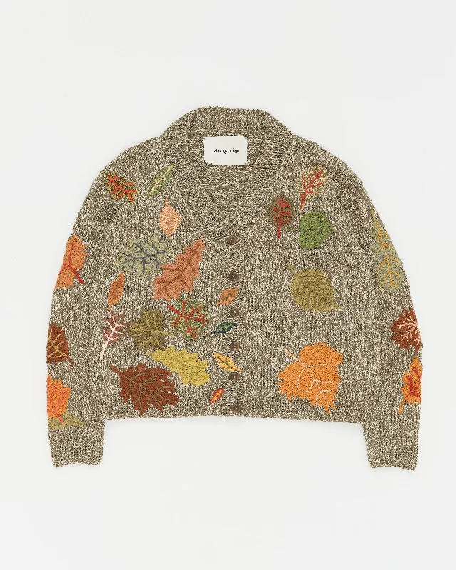Bulb Knit Cardigan - Falling For You Beaded Cardigan Sequined Faux Fur