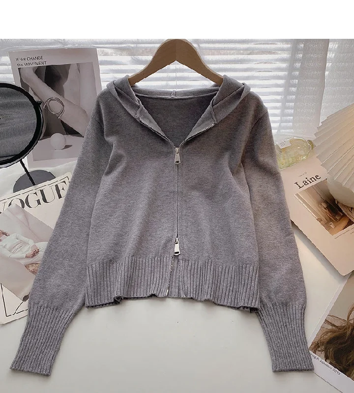 Cardigan knitted coat Long Sleeve hooded top 6658 Wool Cardigan Cotton Cardigan Cashmere Cardigan Cardigan knitted coat Long Sleeve hooded top 6658 Wool Cardigan Cotton Cardigan Cashmere Cardigan