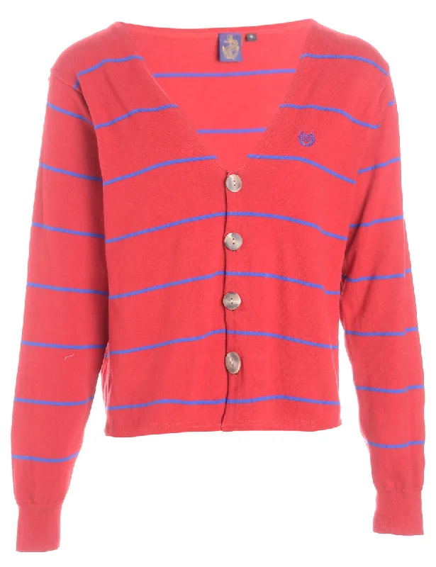 Label Button Front Slouchy Cardigan Front Pockets Side Pockets Patch Pockets