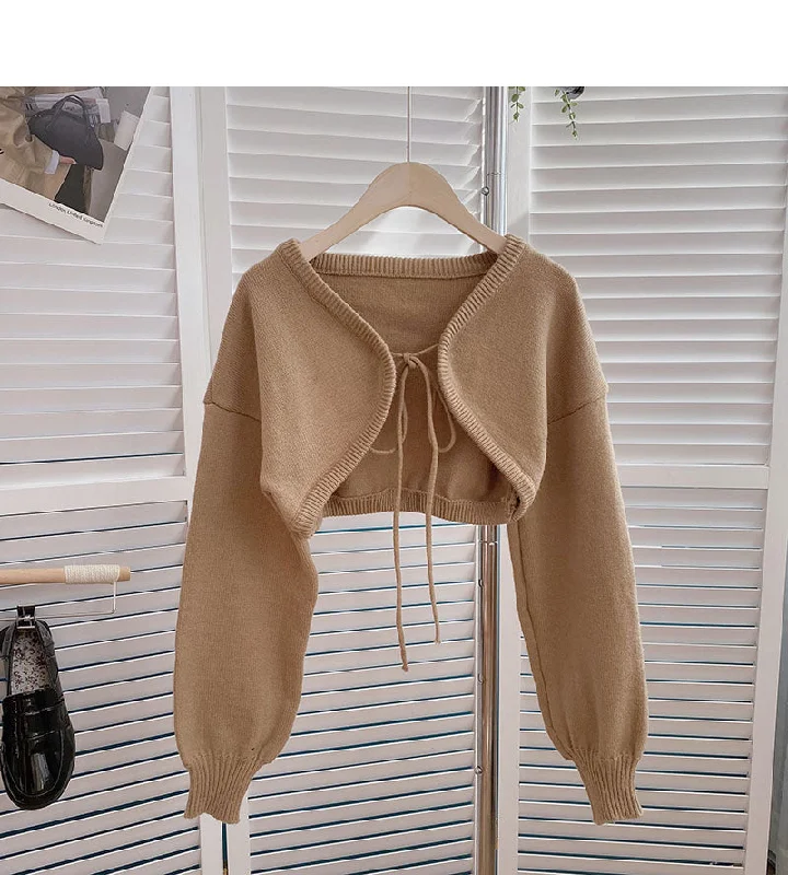 Super fire versatile popular knitted cardigan  6682 Casual Formal Business